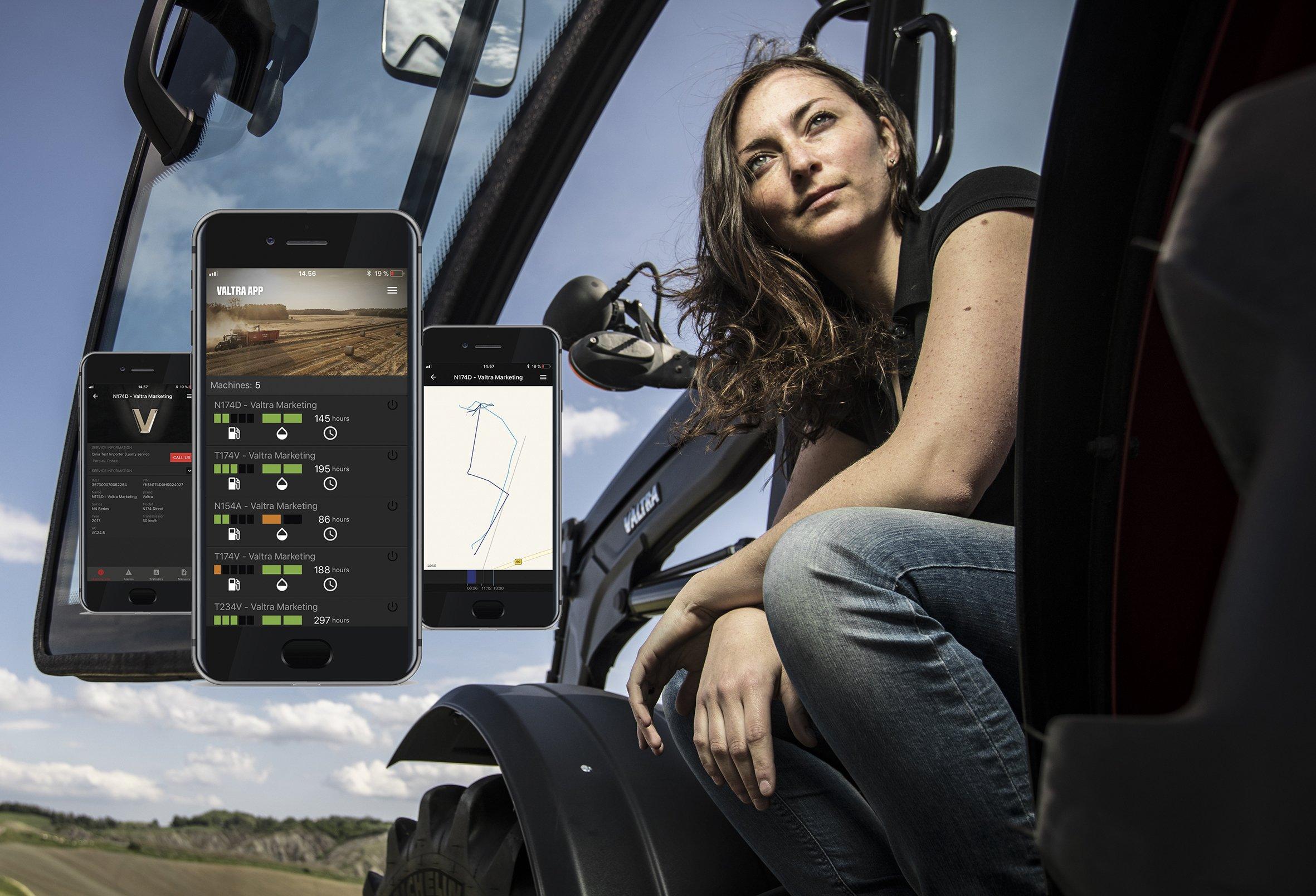 Valtra Connect testes i Norge